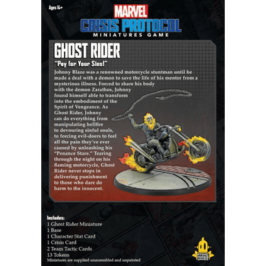 Marvel: Crisis Protocol – Ghost Rider - Thirsty Meeples