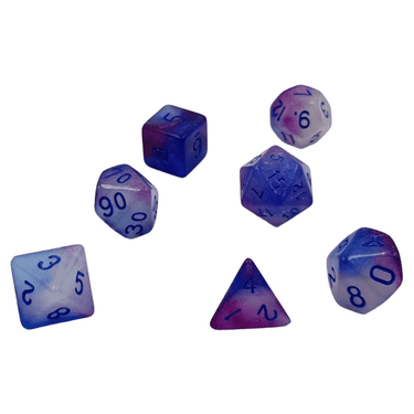 Glow Dice Set: Three Colours