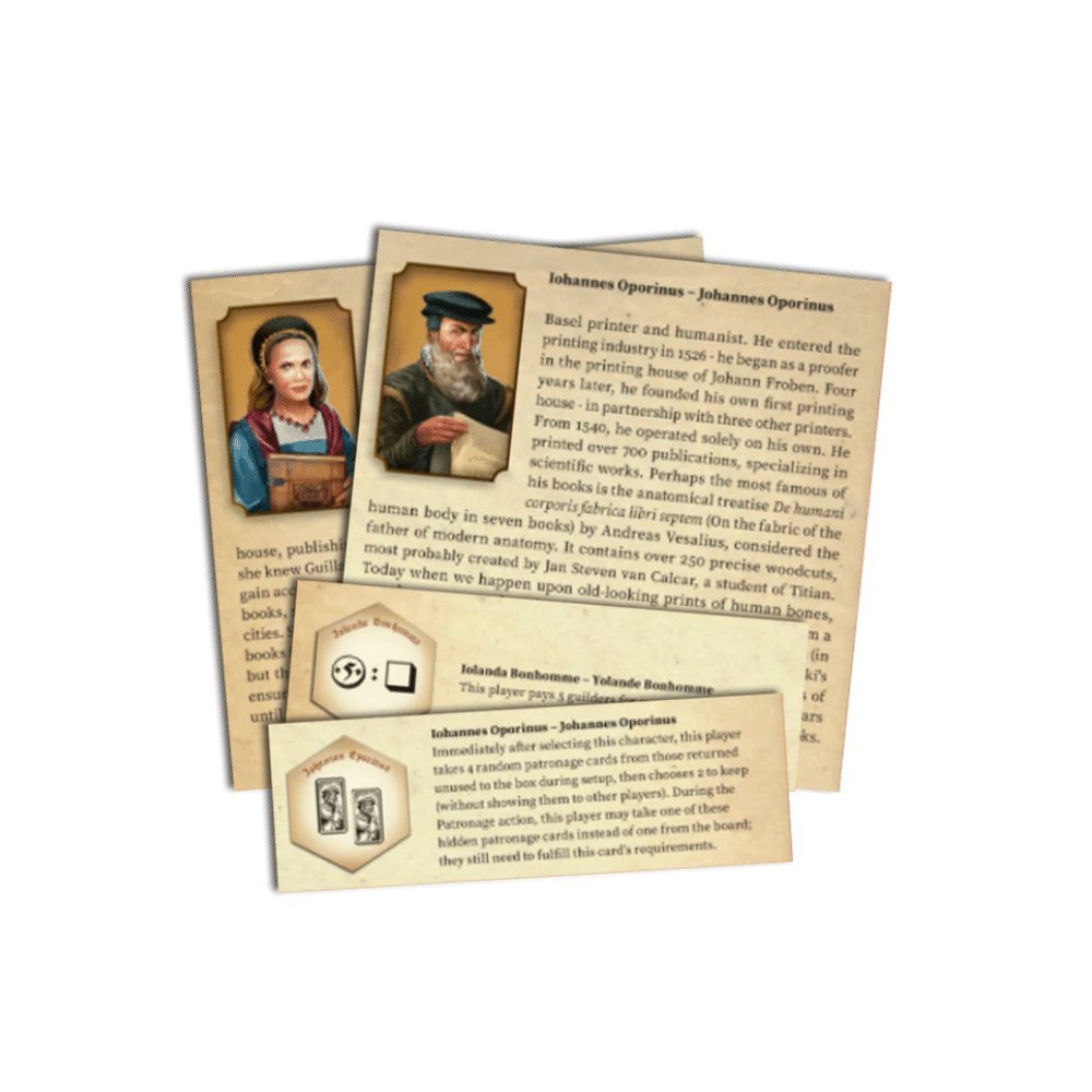 Gutenberg: Yolande & Johannes Promo Characters