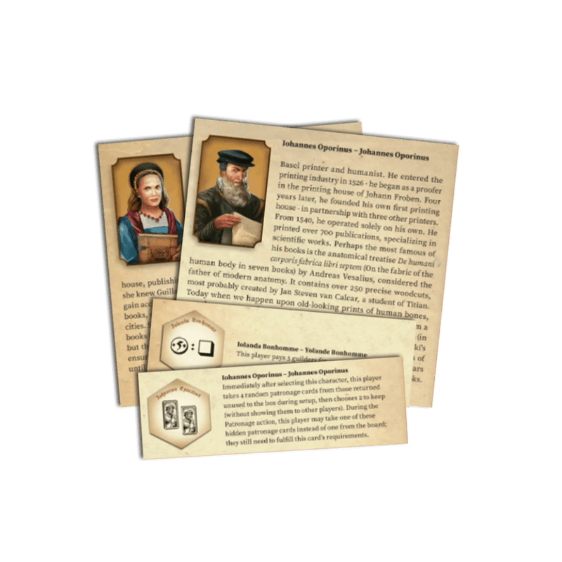 Gutenberg: Yolande & Johannes Promo Characters