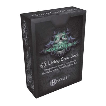 HEXplore It: The Valley of the Dead King - Living Card Deck