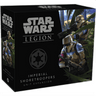 Imperial Shoretroopers unit expansion for Star Wars: Legion war game by Fantasy Flight Games, featuring detailed miniatures and terrain.