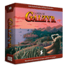 Illustration from Lands of Galzyr adventure game by Snowdale Design, featuring fantasy map elements and colorful artwork.
