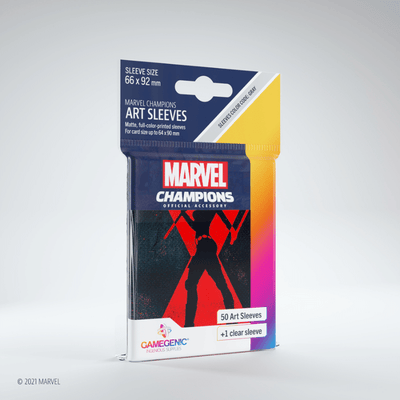 Marvel Champions Art Sleeves: Black Widow