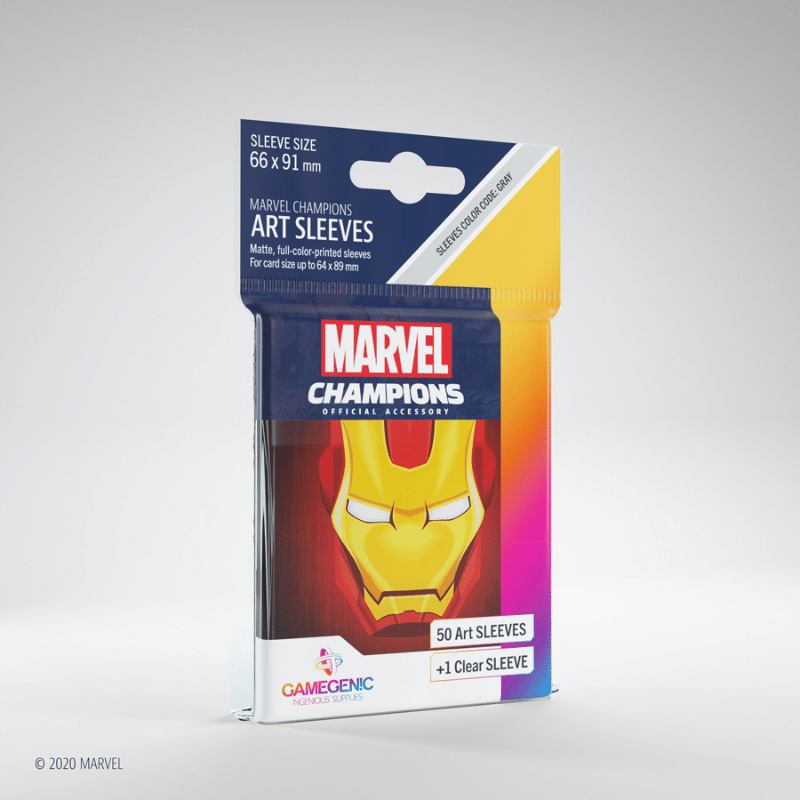 Marvel Champions Art Sleeves: Iron Man
