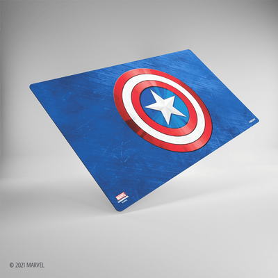 Marvel Champions Game Mat: Captain America
