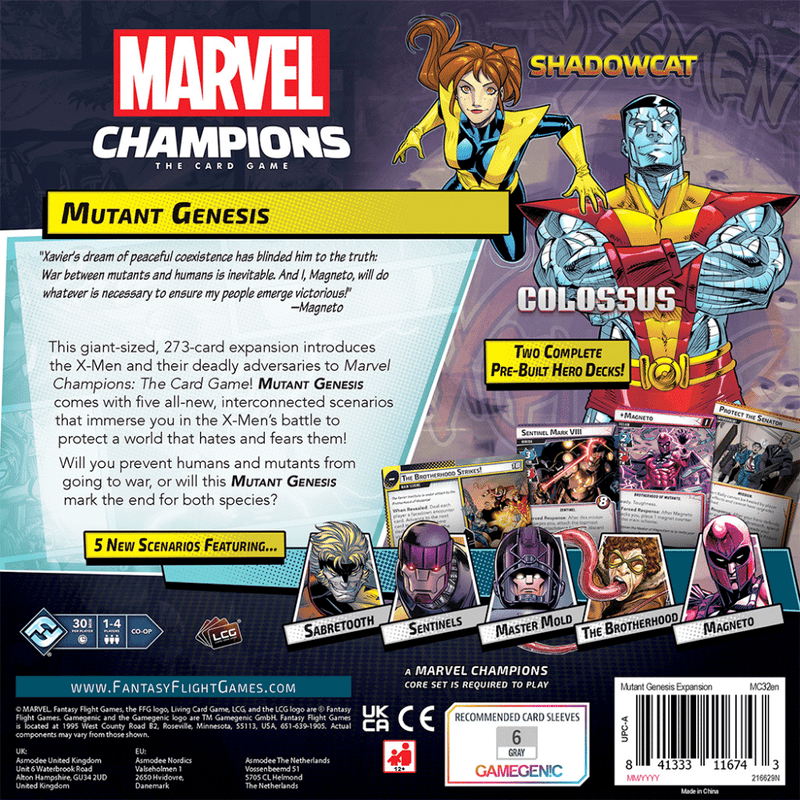 Marvel Champions: The Card Game – Mutant Genesis (Expansion)