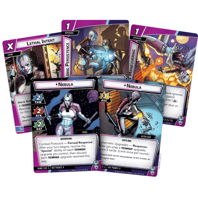 Marvel Champions: The Card Game – Nebula (Hero Pack)