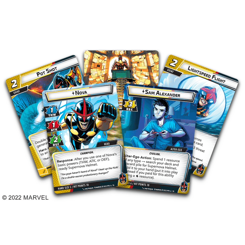 Marvel Champions: The Card Game – Nova (Hero Pack)