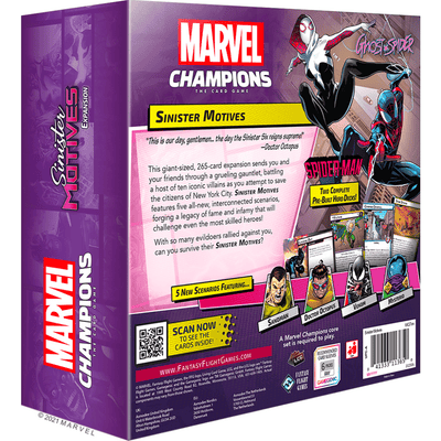 Marvel Champions: The Card Game – Sinister Motives (Expansion)