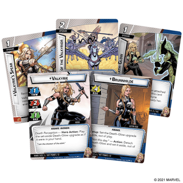 Marvel Champions: The Card Game – Valkyrie (Hero Pack)
