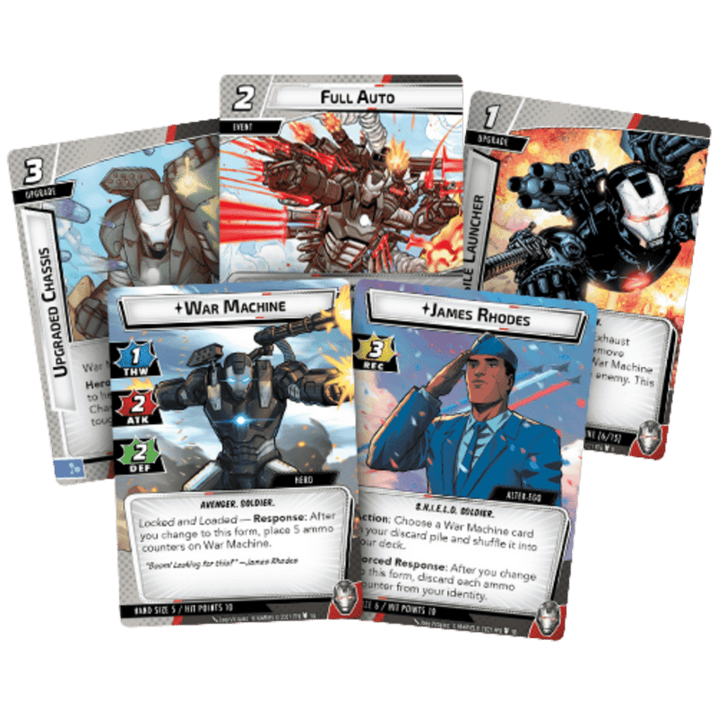 Marvel Champions: The Card Game – Warmachine (Hero Pack)