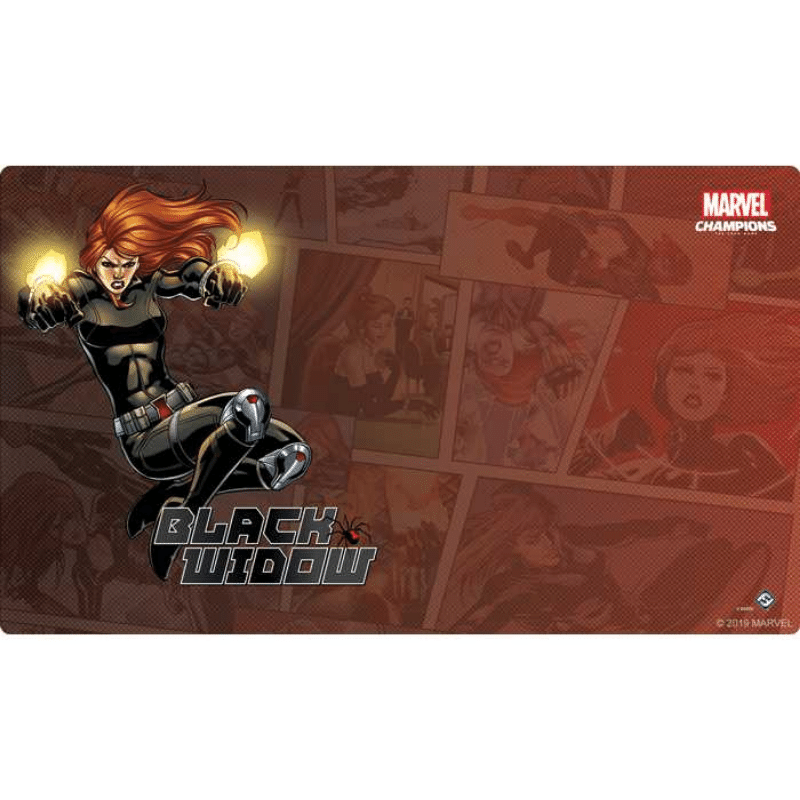 Marvel Champions: The Card Game – Black Widow Game Mat