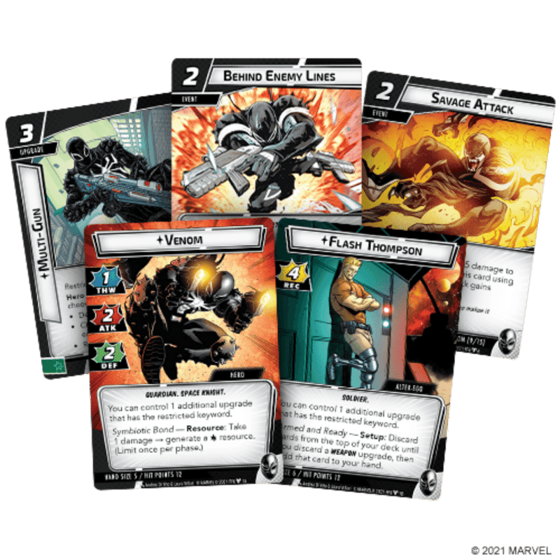 Marvel Champions: The Card Game – Venom (Hero Pack)