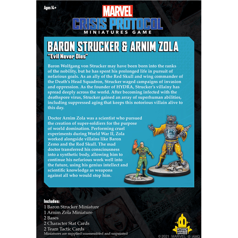 Marvel: Crisis Protocol – Baron Strucker & Arnim Zola