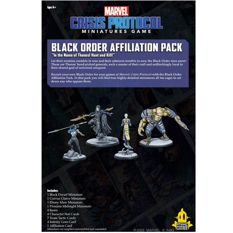 Marvel: Crisis Protocol – Black Order Squad Pack