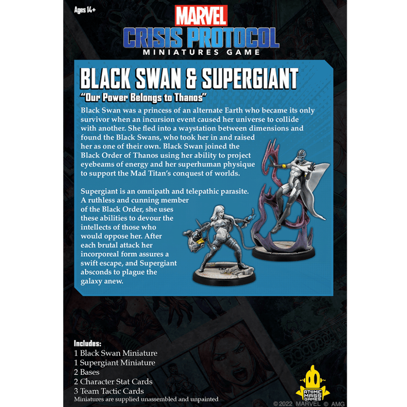 Marvel: Crisis Protocol – Black Swan & Supergiant