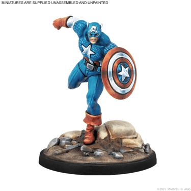 Marvel: Crisis Protocol – Captain America & The Original Human Torch - Thirsty Meeples