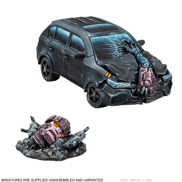 Marvel: Crisis Protocol – Crashed Sentinel Terrain Pack - Thirsty Meeples