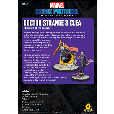 Marvel: Crisis Protocol – Doctor Strange & Clea - Thirsty Meeples