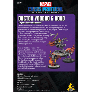 Marvel: Crisis Protocol – Doctor Voodoo & Hood - Thirsty Meeples