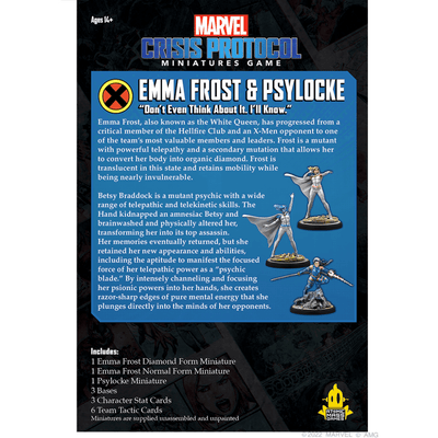 Marvel: Crisis Protocol – Emma Frost & Psylocke