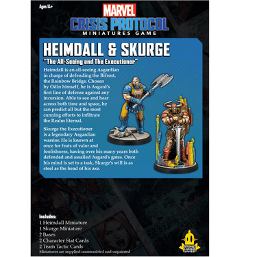 Marvel: Crisis Protocol – Heimdall & Skurge - Thirsty Meeples