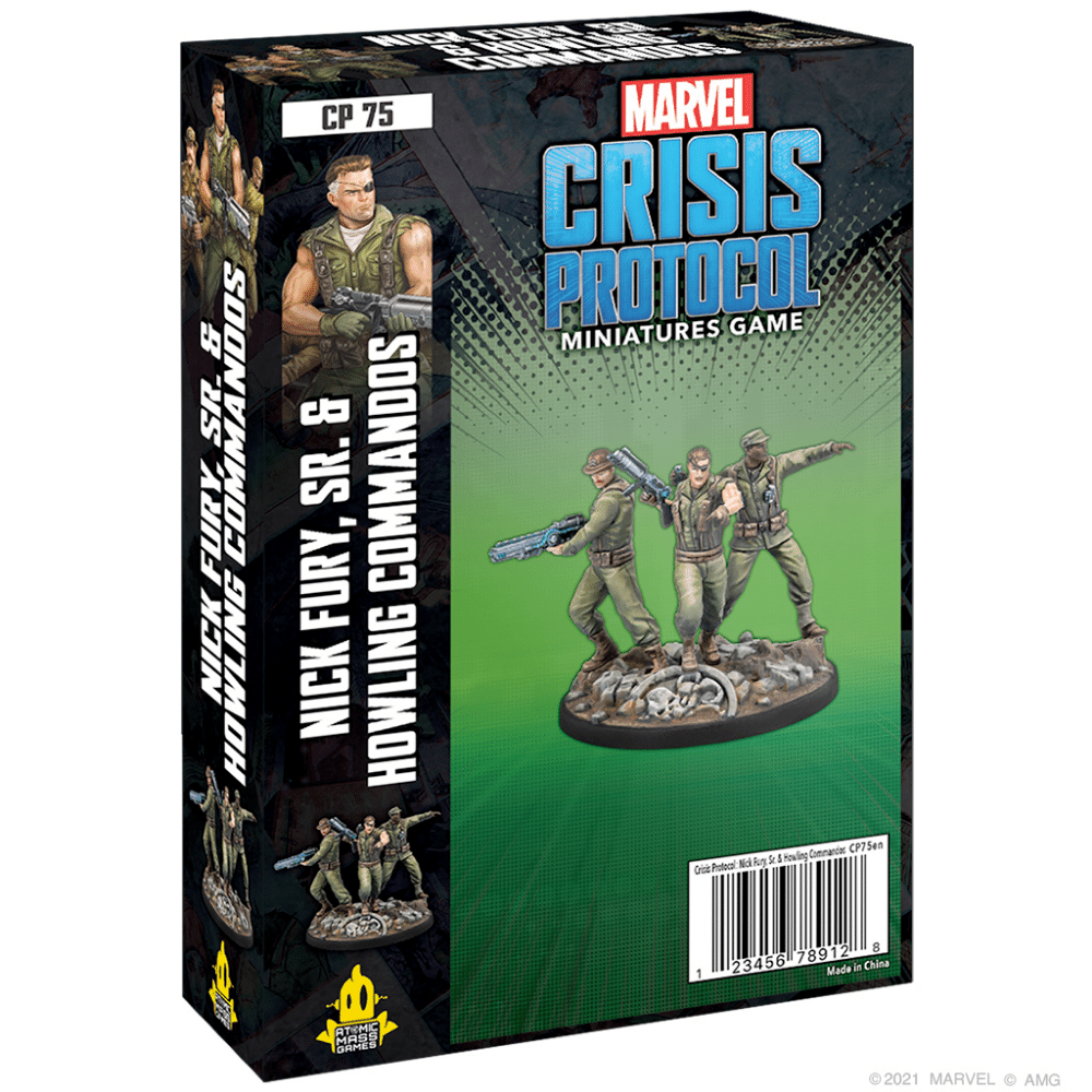 Marvel: Crisis Protocol – Nick Fury, Sr. and the Howling Commandos