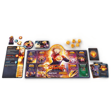 Marvel Dice Throne: 2-Hero Box (Captain Marvel, Black Panther) - Thirsty Meeples
