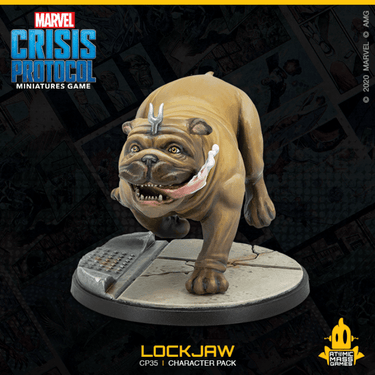 Marvel: Crisis Protocol – Crystal & Lockjaw - Thirsty Meeples