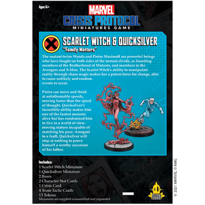 Marvel: Crisis Protocol – Scarlet Witch and Quicksilver