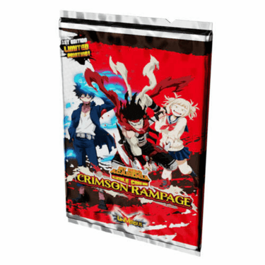 My Hero Academia CCG: Crimson Rampage Booster Pack [1st Edition] - Thirsty Meeples