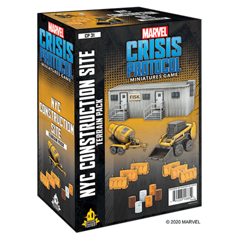 Marvel: Crisis Protocol – NYC Construction Site Terrain Pack