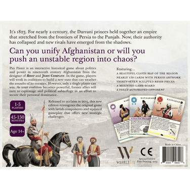 Pax Pamir: Second Edition - Thirsty Meeples