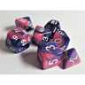 Pink Galaxy Dice Set - Thirsty Meeples