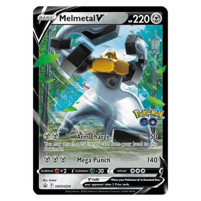 Pokemon TCG: Pokémon GO Mewtwo vs Melmetal V Battle Deck Bundle