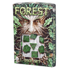RPG Dice: Forest Green & Black