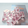 Transparent Dice Set: Pink Princess - Thirsty Meeples