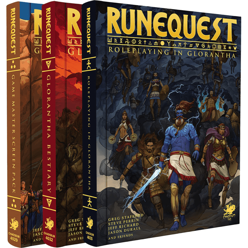 RuneQuest: Roleplaying in Glorantha - Deluxe Slipcase Set