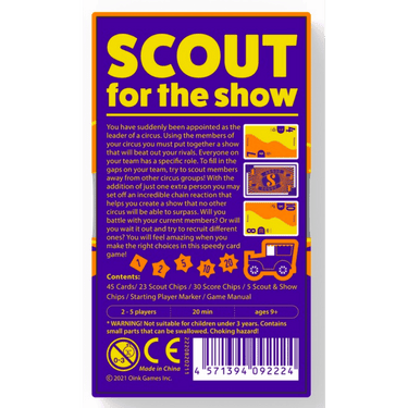 SCOUT - Thirsty Meeples