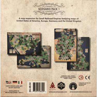 Small Railroad Empires: Scenario Pack 1 - Thirsty Meeples