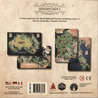 Small Railroad Empires: Scenario Pack 2 - Thirsty Meeples