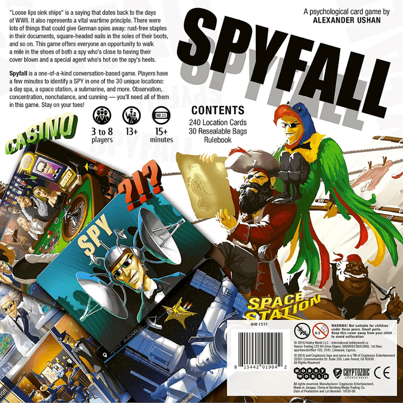 Spyfall - Thirsty Meeples