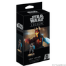 Star Wars: Legion Gar Saxon war game miniature by Atomic Mass Games, detailed figure of Mandalorian warrior in armor.
