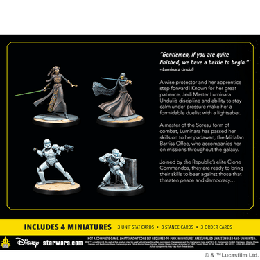Star Wars: Shatterpoint - Plans and Preparation Squad Pack - Thirsty Meeples