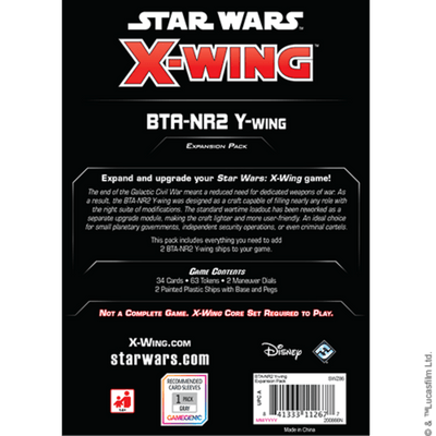 Star Wars: X-Wing - BTA-NR2 Y-Wing