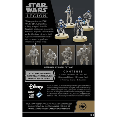 Star Wars: Legion - Republic Specialists Personnel Expansion