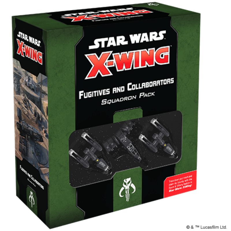 Star Wars: X-Wing (Second Edition) – Fugitives and Collaborators Squadron Pack