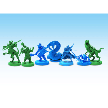 Ares Games Sword & Sorcery: Ancient Chronicles Challenger Set for strategy game, featuring miniature figures and game components.