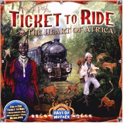 Ticket to Ride Map Collection: Volume 3 – The Heart of Africa - Thirsty Meeples
